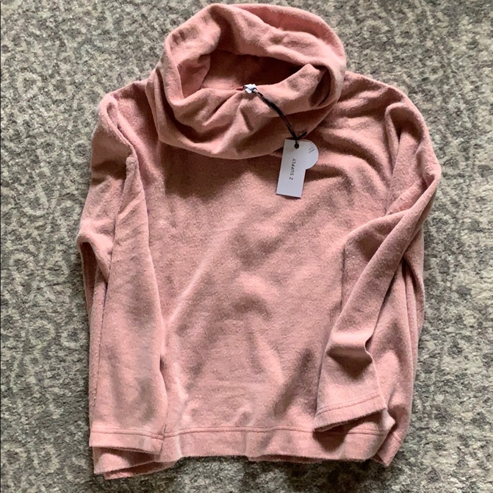 Z Supply cozy open back pullover. Size S. NWT!